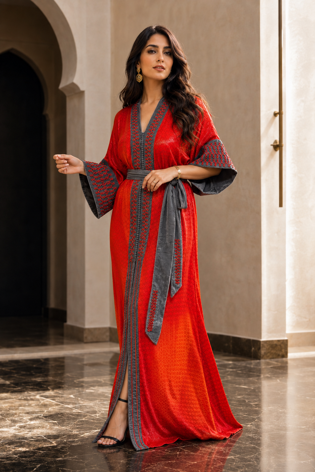 Caftan rubis